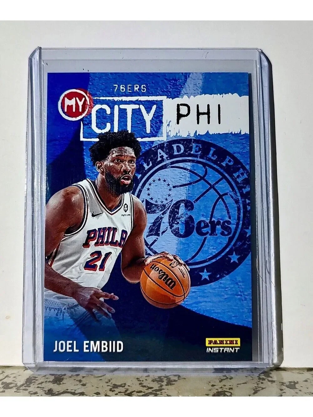 Joel Embiid 2023-24 Panini NBA #1 MyCity Basketball Card 76ers 1/543